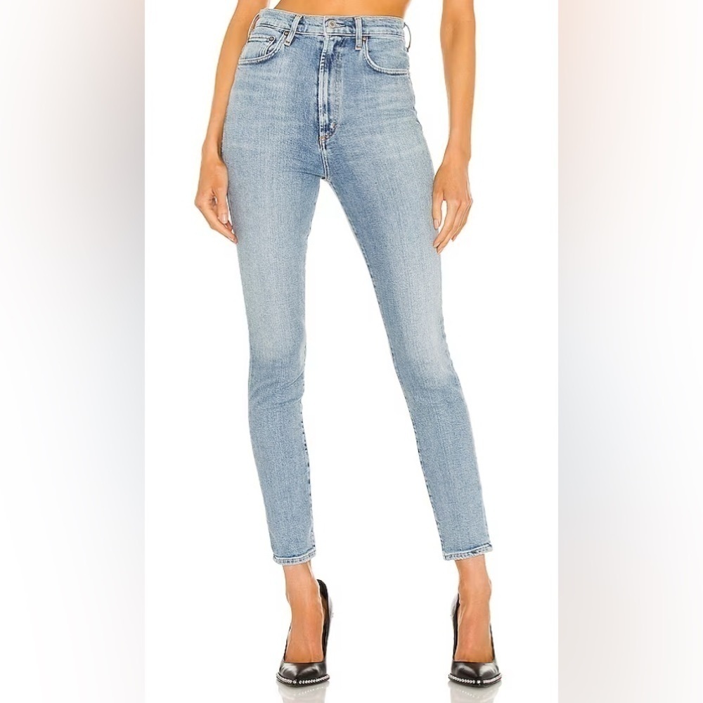 Agolde Pinch High-Waisted Skinny Jeans